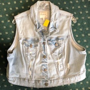 Torrid Jean vest